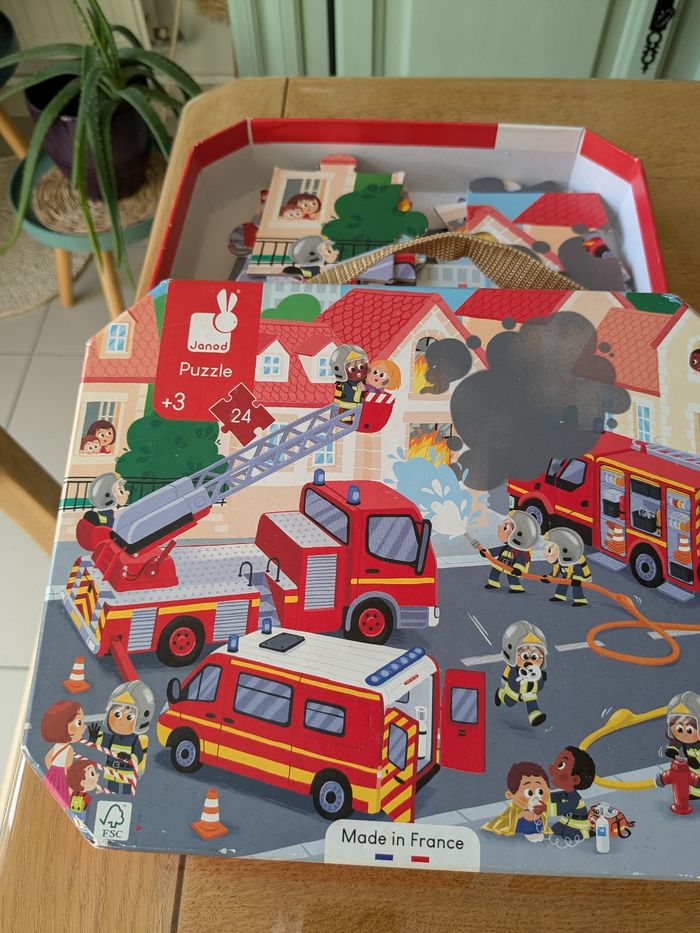 Puzzle 24 pieces pompier - photo numéro 3