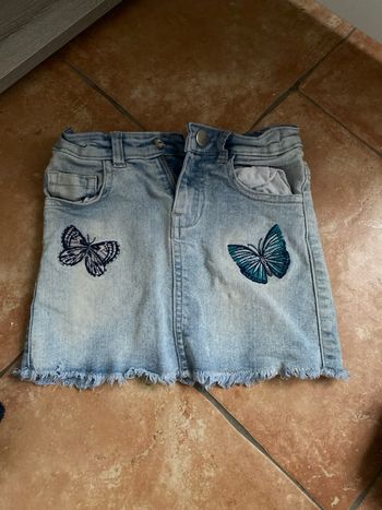Jupe en jeans fille