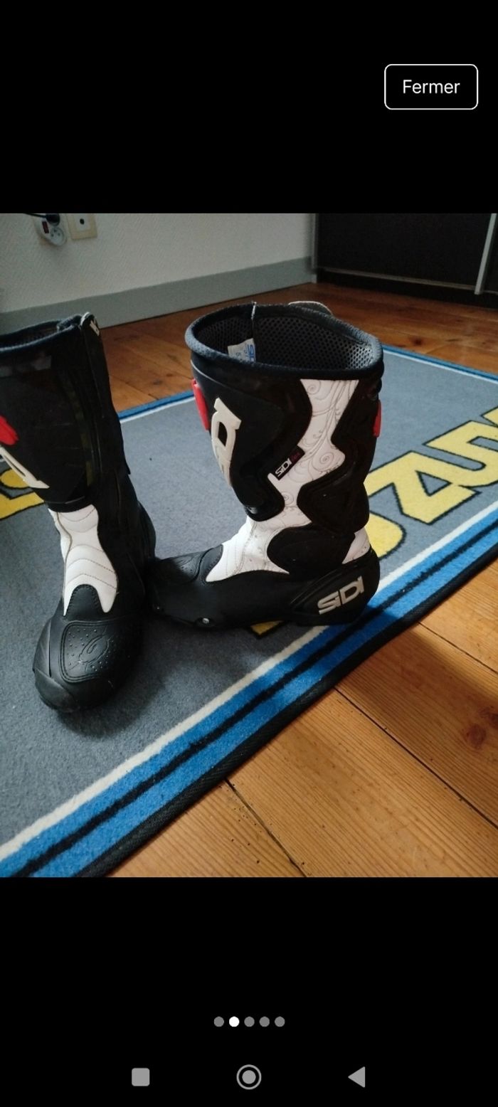 Bottes moto sidi taille 37 - photo numéro 2