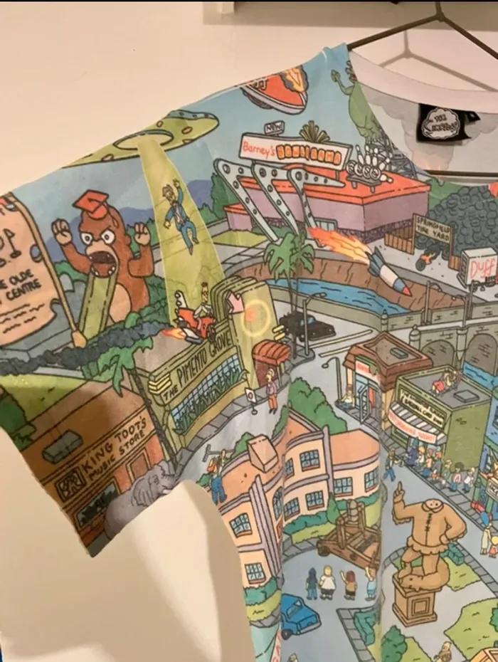 T-shirt Les Simpsons - Taille M - Tres bon état - photo numéro 3