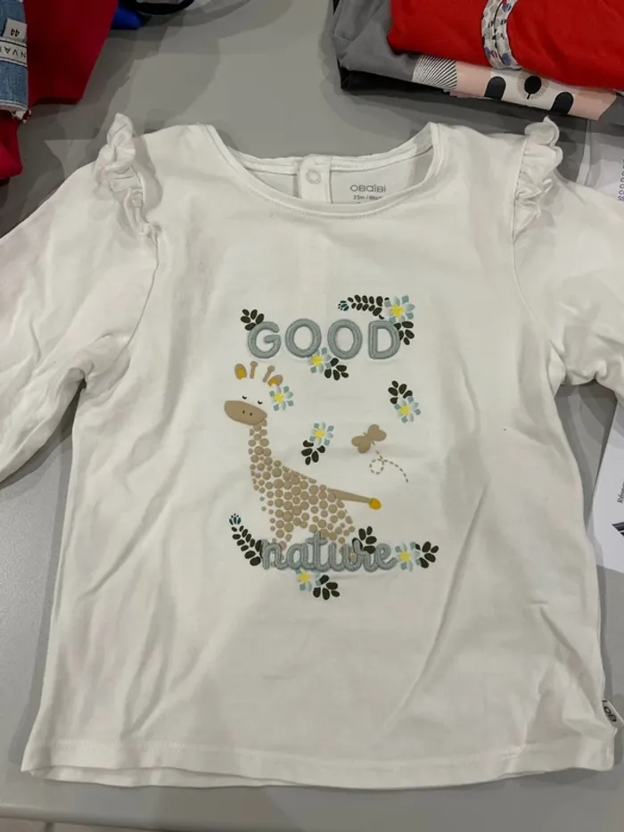 T shirt manches longues fille