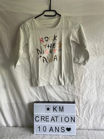 T-shirt 10 ans gemo
