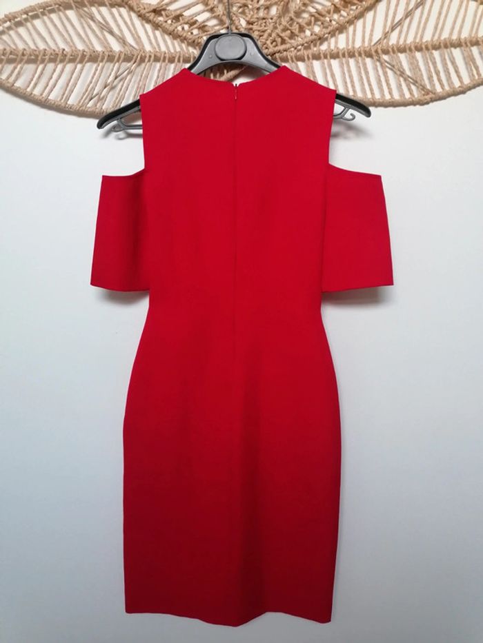 Robe rouge Zara XS - photo numéro 3
