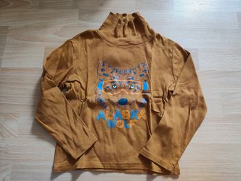 Sous pull col montant taille 6 ans