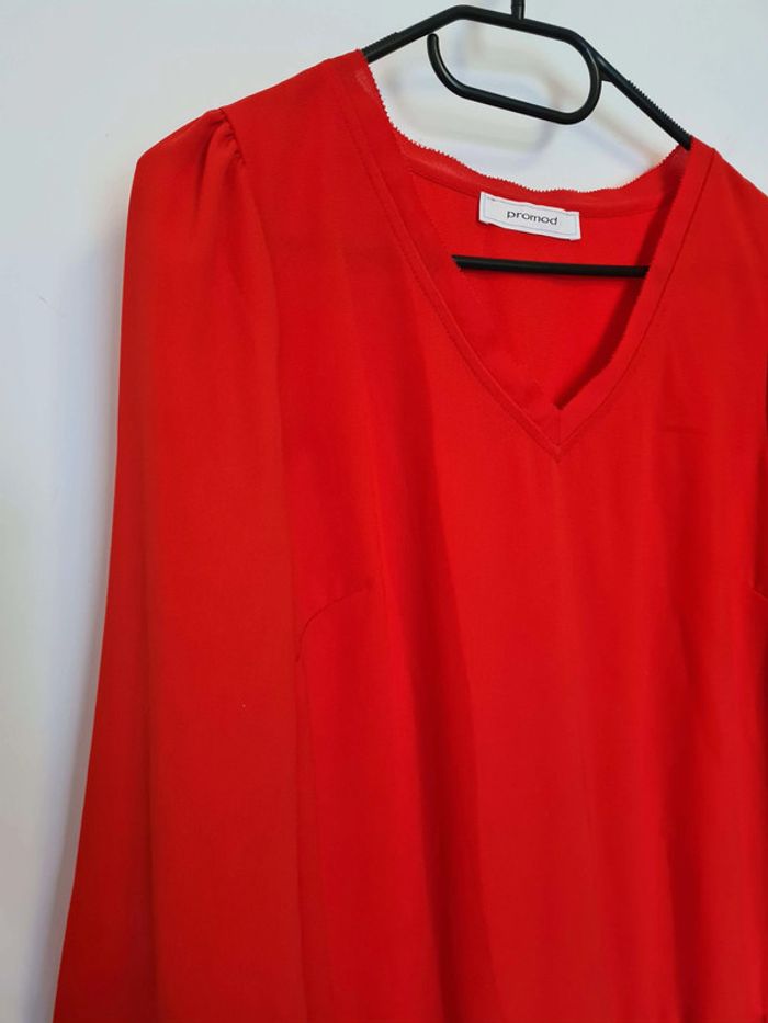 Robe chic rouge promod taille 40 - photo numéro 2