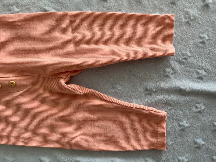 legging long abricot taille élastique 9 mois kiabi - photo numéro 6