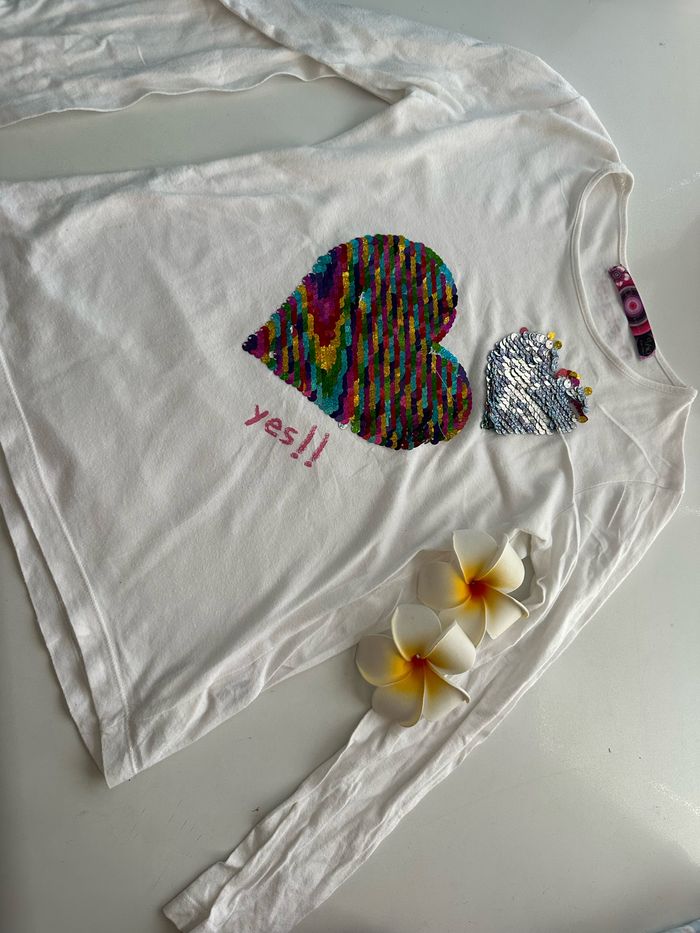 T-shirt Desigual taille 9/10 ans