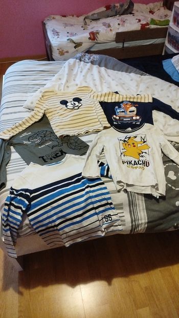 Lot t shirts garçon 8 ans manches longues