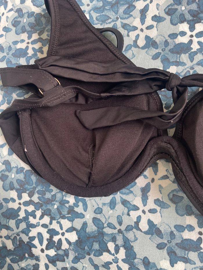 Haut de maillot de bain noir, taille 42 - photo numéro 5