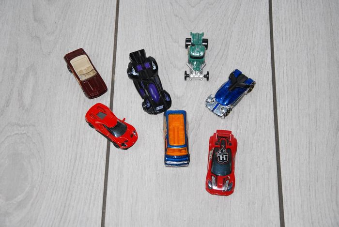lot de 7 voitures miniatures