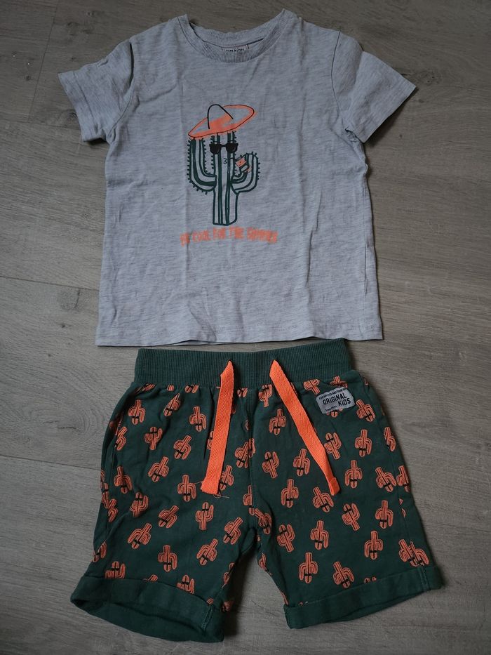 Pyjashort cactus TAO 3ans