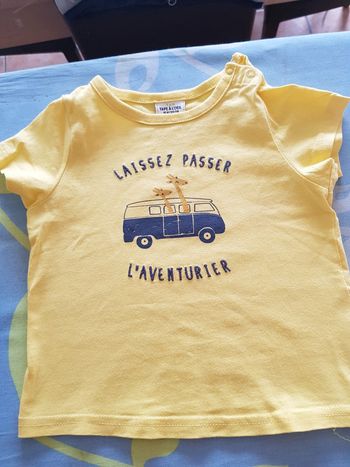 tee-shirt garçon 81 cm