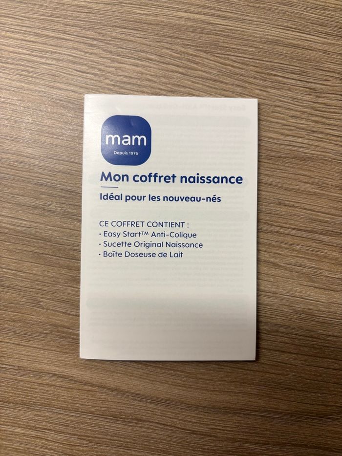 Coffret naissance Mam - photo numéro 5
