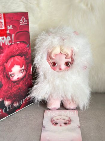 Skullpanda You found me Ghostie plush pendant