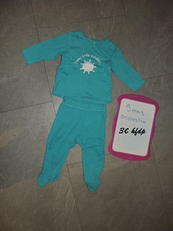 pyjama orchestra taille 9 mois
