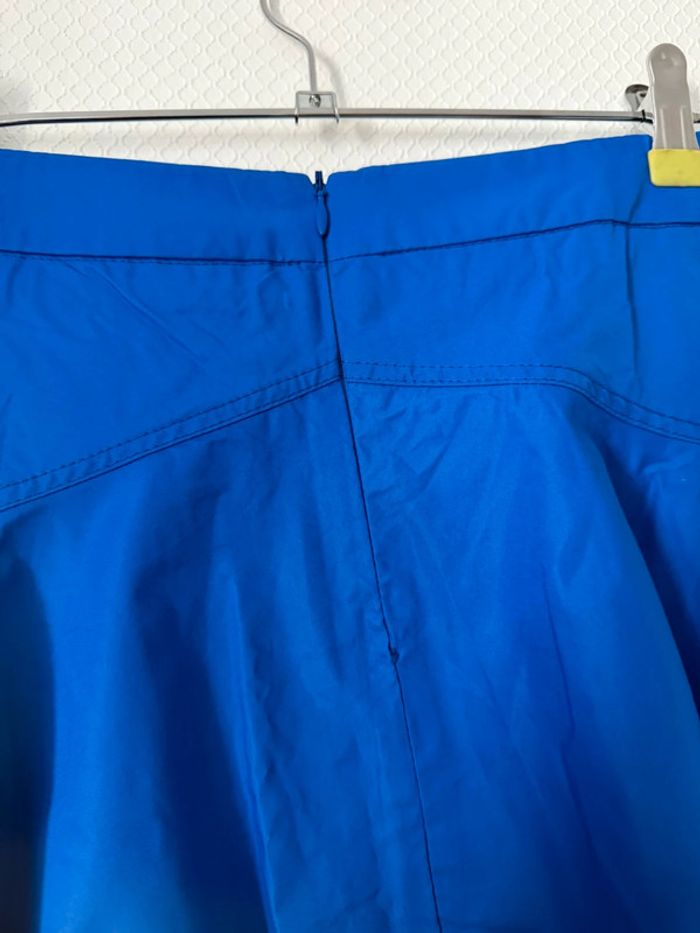 Jupe kookai en très bon état bleu électrique taille 36 - photo numéro 5