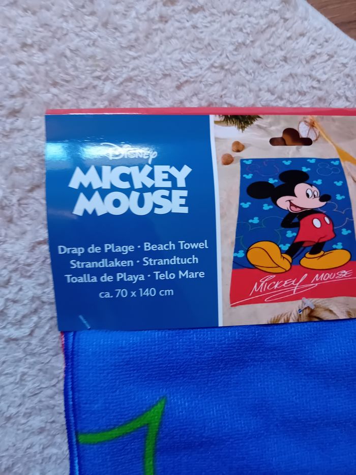 Serviette de bain/plage Disney Mickey - photo numéro 2