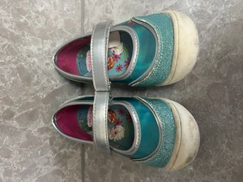 Ballerine Reine des Neiges turquoise Pointure 27