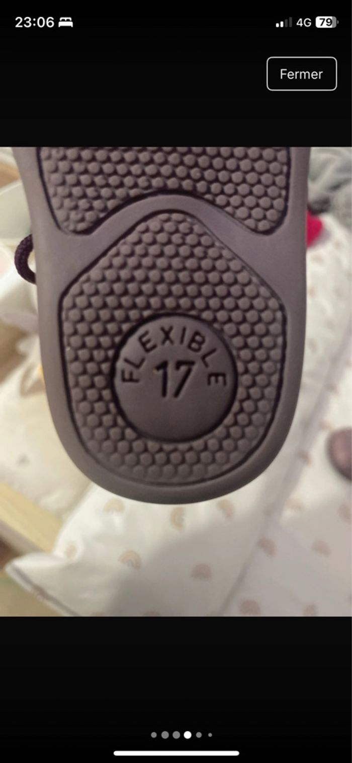 Chaussures cuir bébé - photo numéro 3