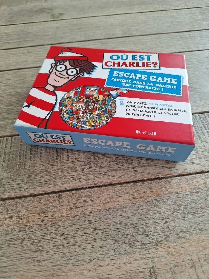 Jeu société OU EST CHARLIE