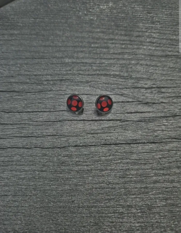Boucles d'oreilles artisanale antiB / Fortune (pinces)