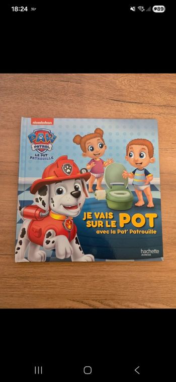 Pat patrouille je vais sur le pot