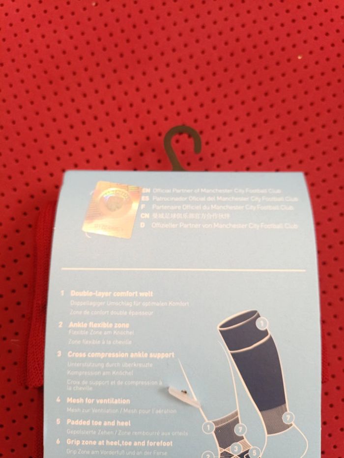 Chaussettes de foot Manchester City, Puma Authentique Officiel taille 47/49, Neuf - photo numéro 8