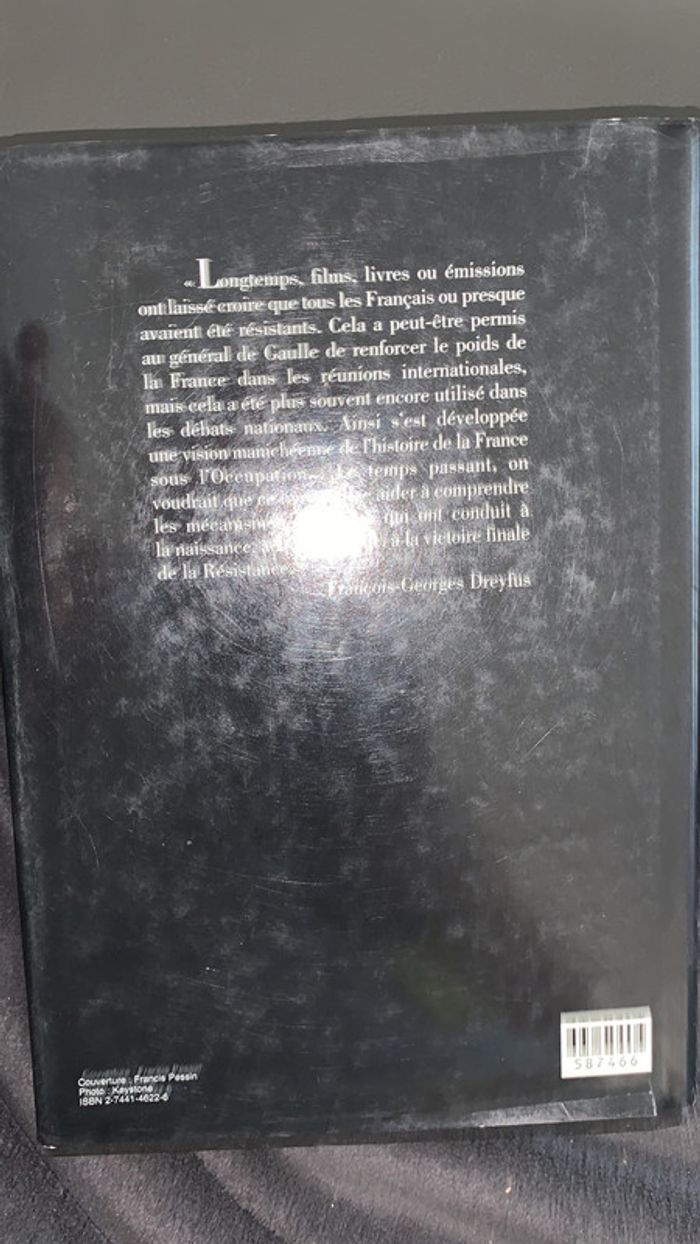 Livre François George Dreyfus histoire de la résistance - photo numéro 2