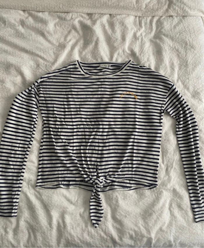 Pull rayé Bershka