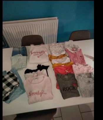 Lots de 20 vêtements fille