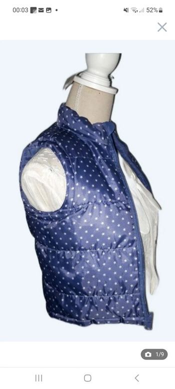 Doudoune veste sans manches réversible Tex 5-6 ans