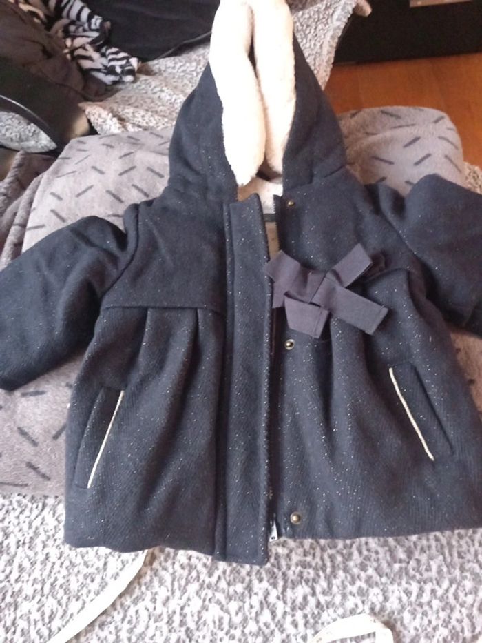Manteau tao tape à l œil taille 9mois 71cm - photo numéro 1
