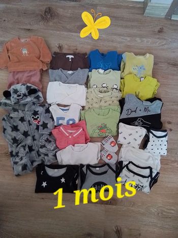 Vêtements garçon 1 mois