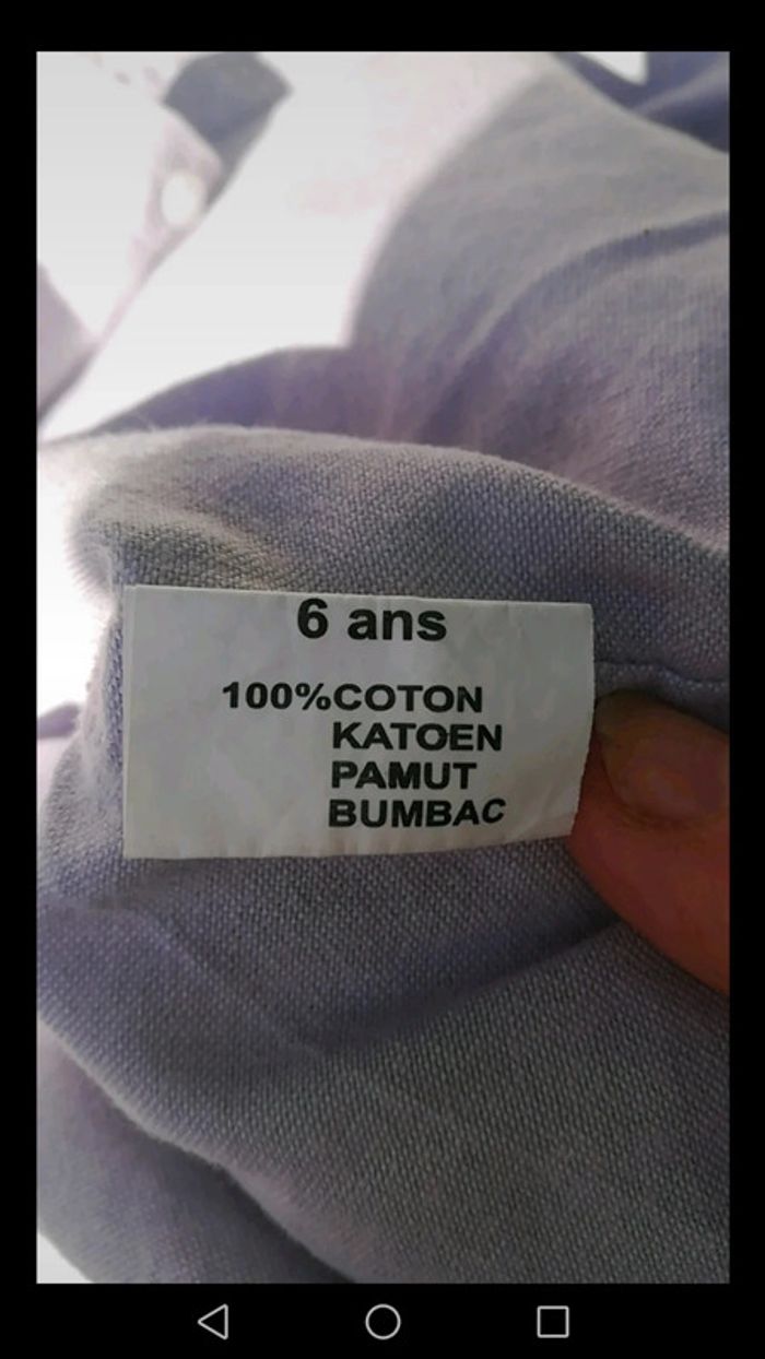 Chemise manches longues - photo numéro 3