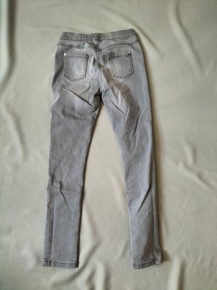 🤍 Jeans slim élastique gris - 12 ans - Orchestra - Neuf 🤍 - photo numéro 3