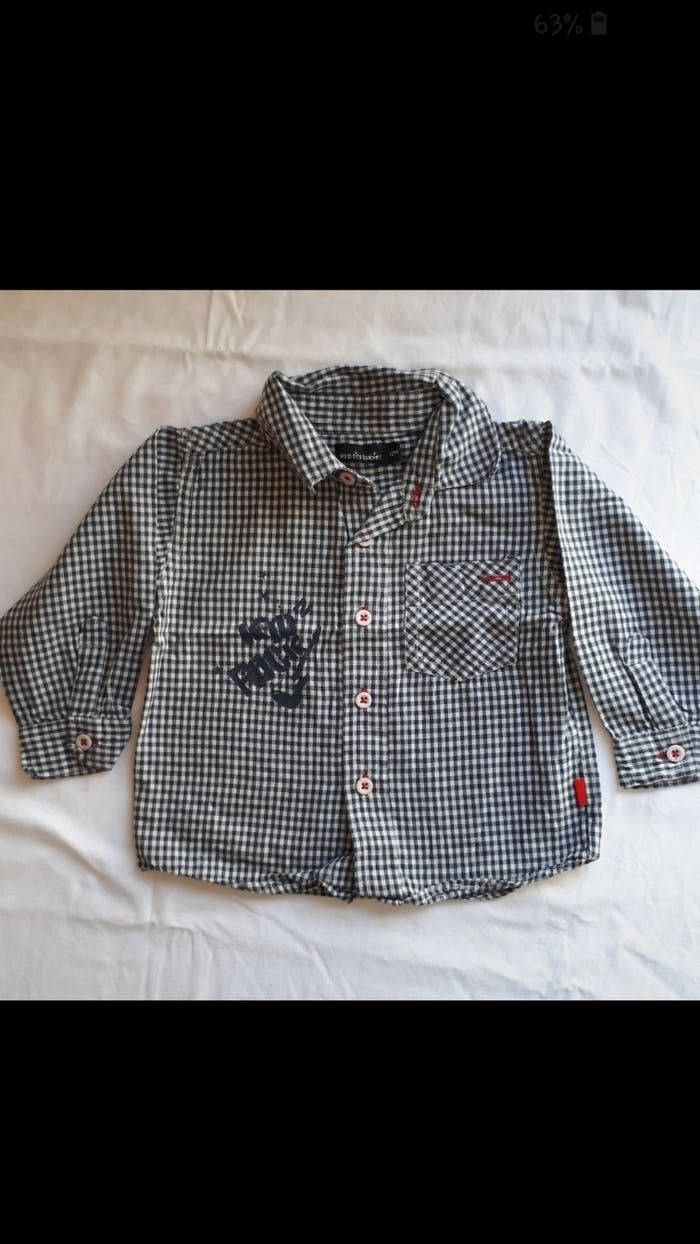 Chemise manches longues