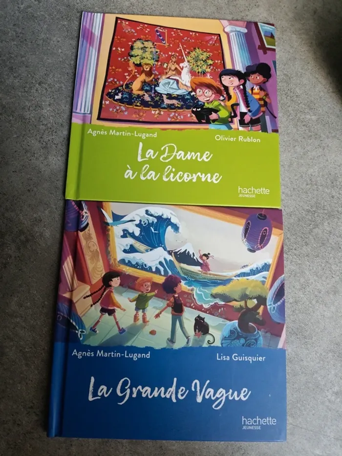 Lot de 2 livres le musée magique Agnès Martin Lugand