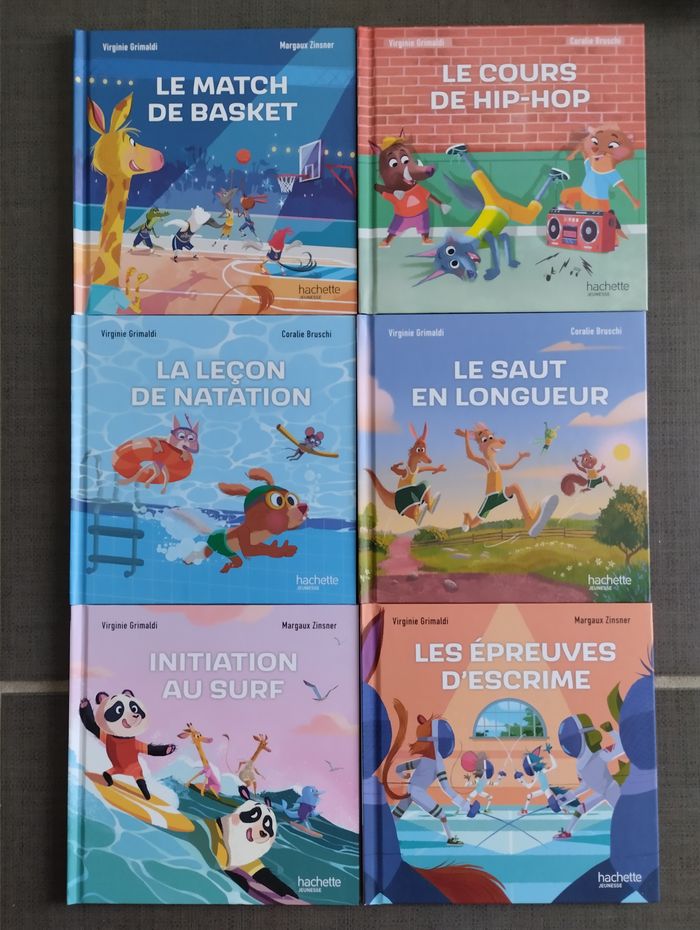 Lot 6 livres McDo collection Esprit Sportif - photo numéro 2