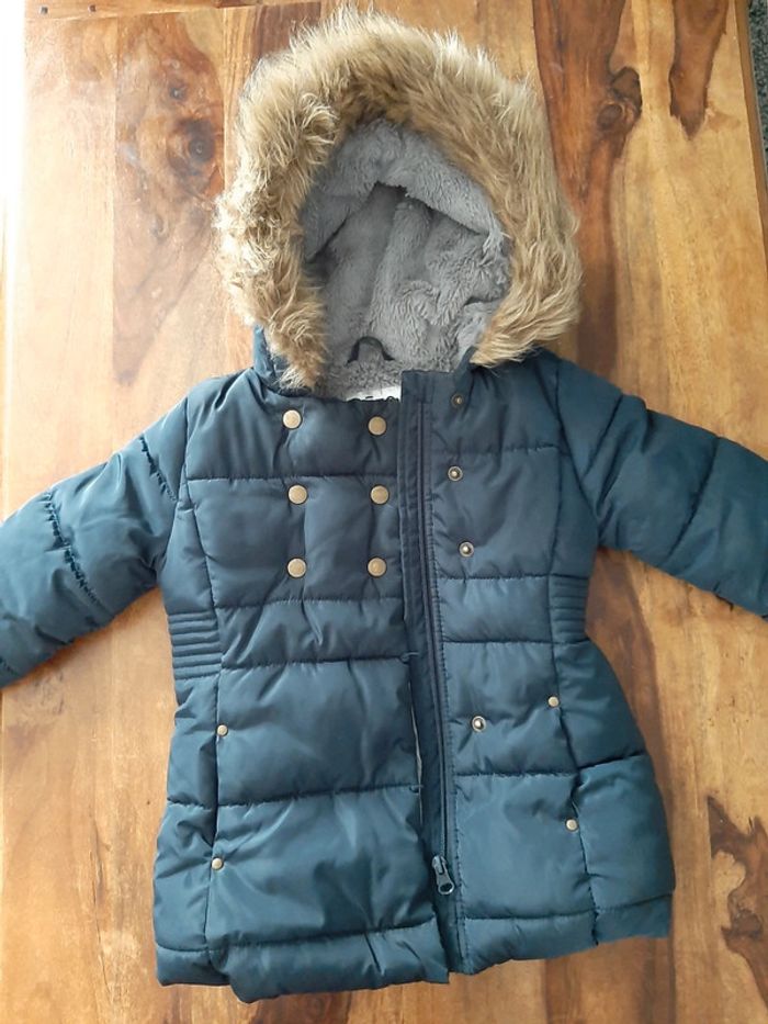 Manteau hiver fille 3 ans
