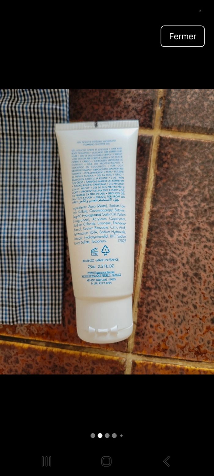 Gel douche Kenzo - photo numéro 4