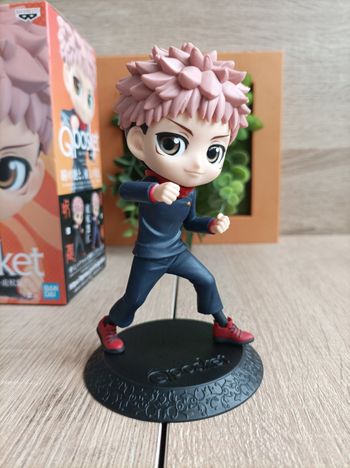 Figurine Yuji Itadori jujutsu Kaisen banpresto qposket Bandai 