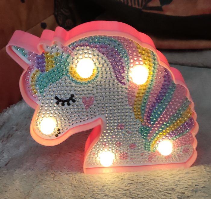Veilleuse licorne - photo numéro 3