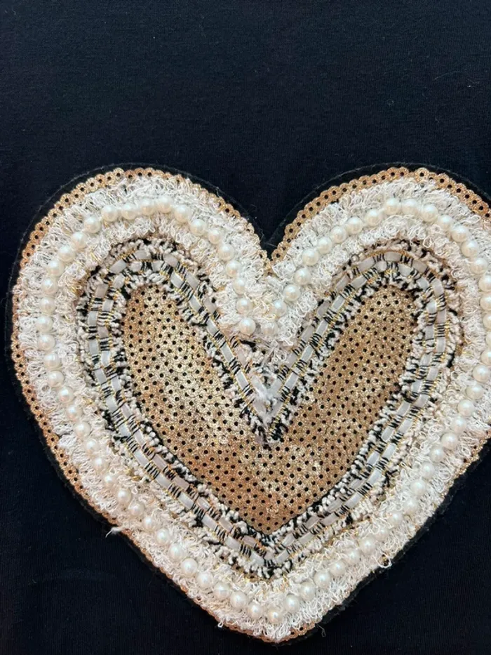 Maglietta vintage heart - photo numéro 2