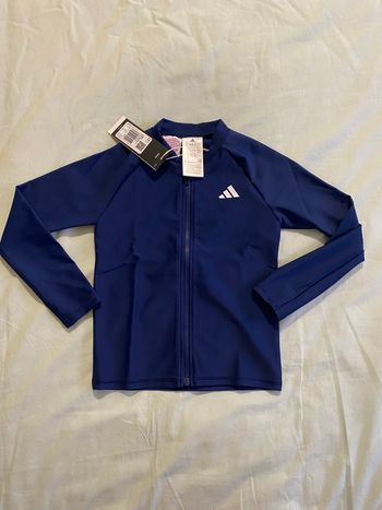 Sweat de bain Rashguard - Adidas taille 8 ans neuf avec étiquette
