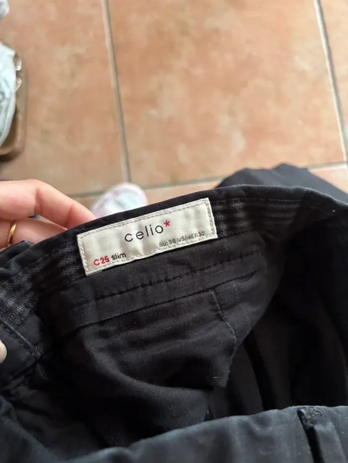 Pantalon noir celio - photo numéro 4