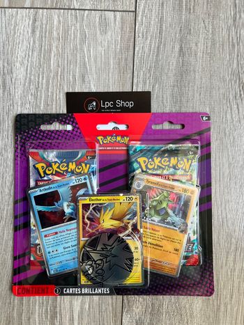 POKÉMON - DUOPACK 2 BOOSTERS - TEAM ROCKET- ELECTHOR  - FR - NEUF & SCELLÉ