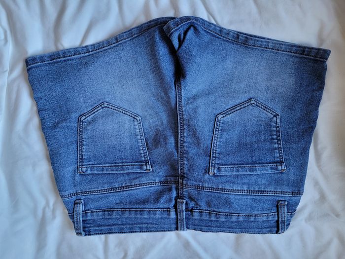 Short en jean bleu - photo numéro 2