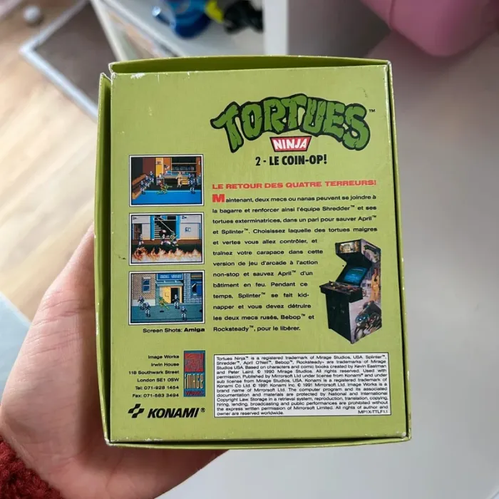 Boite jeu tortues ninja amstrad le coin-opi - photo numéro 5