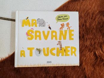 Livre ma savane à toucher