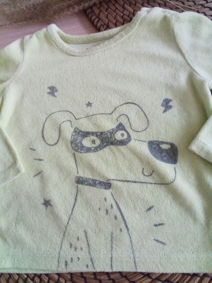 Pyjama 2 pièces en velours In Extenso taille 2 ans - photo numéro 3